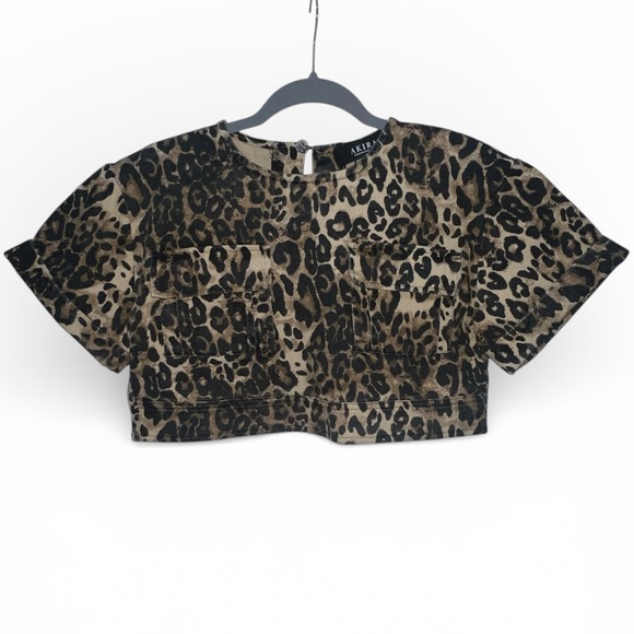AKIRA CHEETAH TOP Size Small - Picture 5 of 10